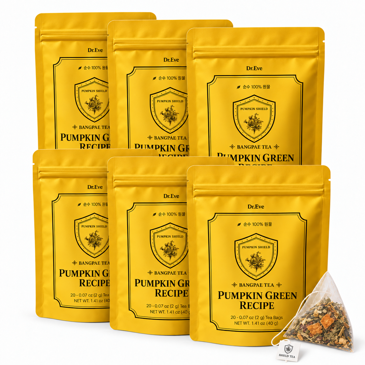 [6 Packs] Pumpkin Green Recipe